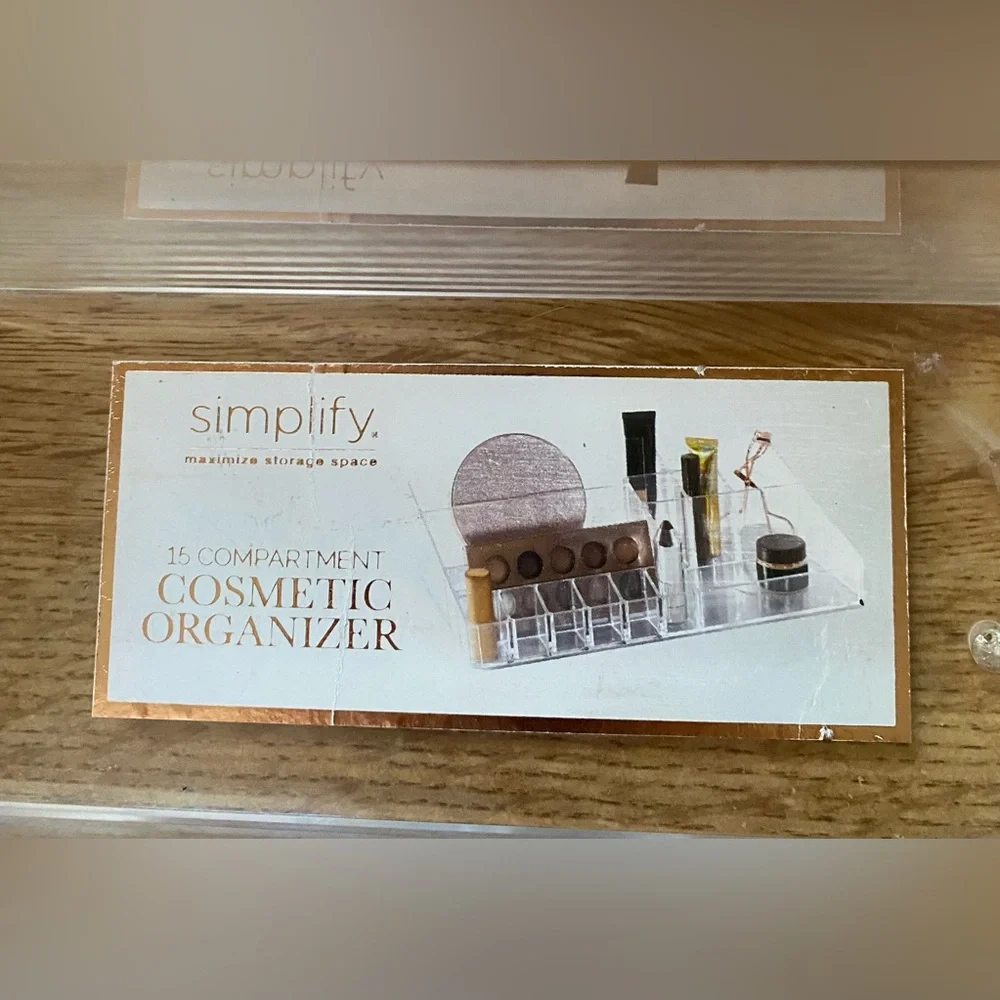 Clear Acrylic Organizer set of 2